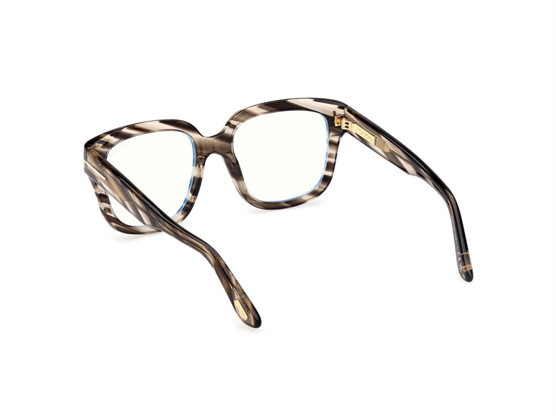 Tom Ford FT6094-B Brillestel (Form: Firkantet - Farve: Havana)