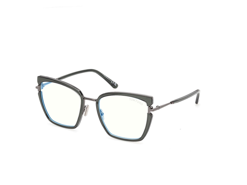 Tom Ford FT5984-B Brillestel (Form: Summerbird - Farve: Grøn)