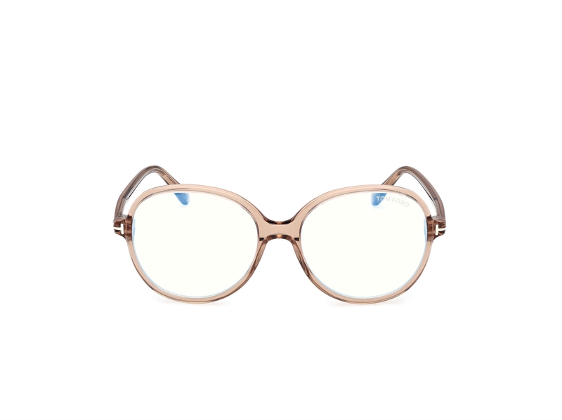 Tom Ford FT6090-B Brillestel (Form: Rund - Farve: Brun)