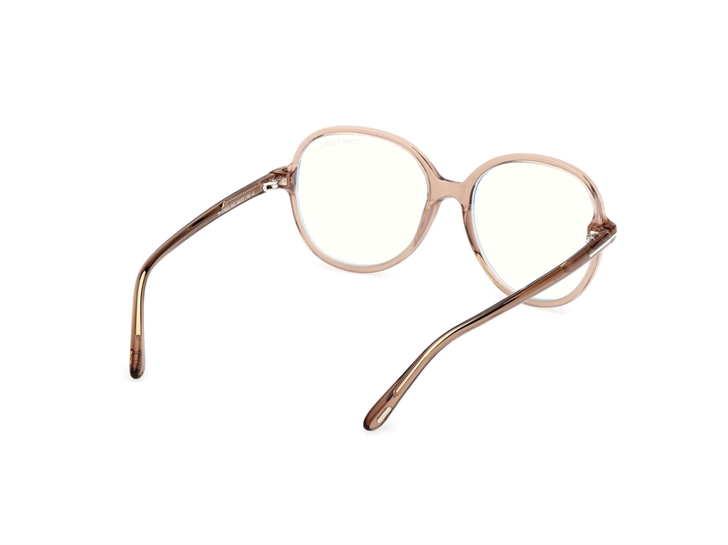 Tom Ford FT6090-B Brillestel (Form: Rund - Farve: Brun)