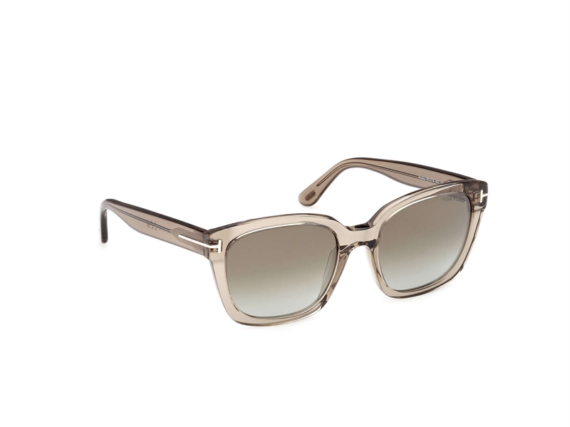Tom Ford FT1216 Solbrille (Form: Firkantet - Farve: Brun)