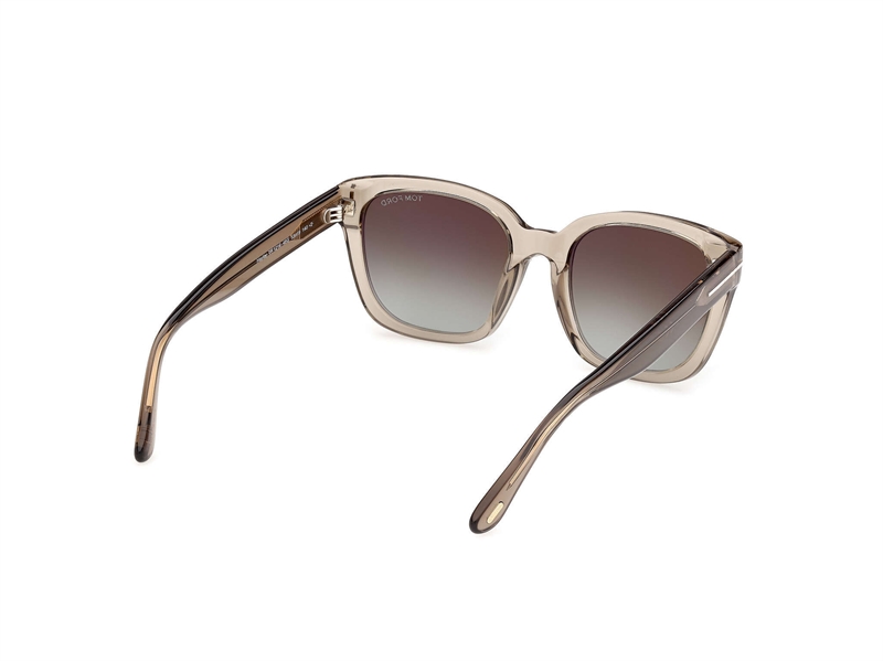 Tom Ford FT1216 Solbrille (Form: Firkantet - Farve: Brun)