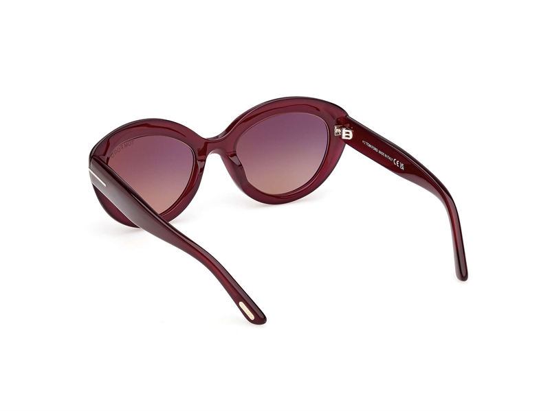 Tom Ford FT1316 Solbrille (Form: Cat Eye - Farve: Lilla)