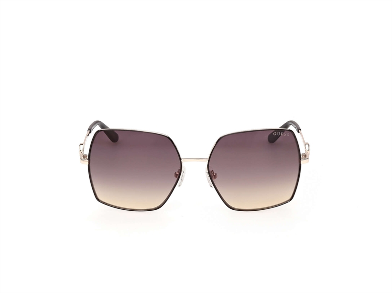 GUESS GU00285 Solbrille (Form: Firkantet - Farve: Sort)