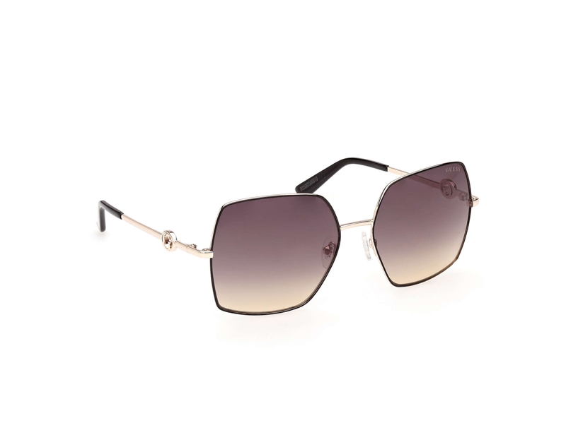 GUESS GU00285 Solbrille (Form: Firkantet - Farve: Sort)