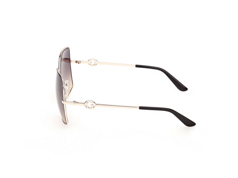 GUESS GU00285 Solbrille (Form: Firkantet - Farve: Sort)