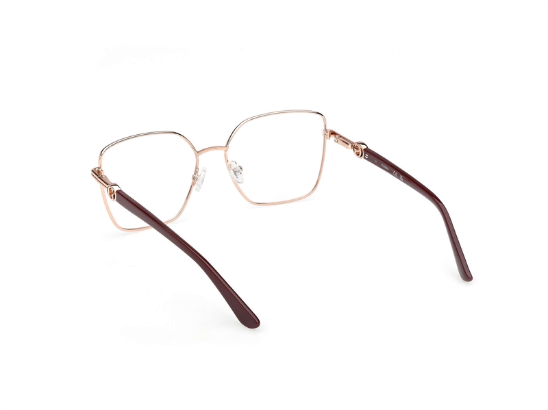 Guess GU50313 Brillestel (Form: Firkantet - Farve: Rød)