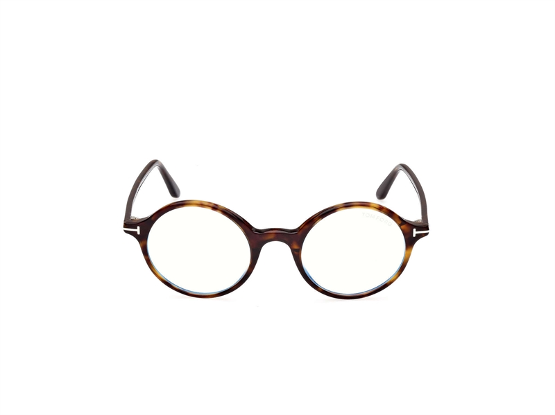 Tom Ford FT5834-B Brillestel (Form: Rund - Farve: Havana)