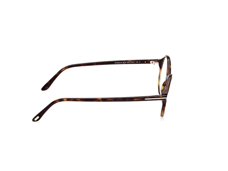 Tom Ford FT5834-B Brillestel (Form: Rund - Farve: Havana)