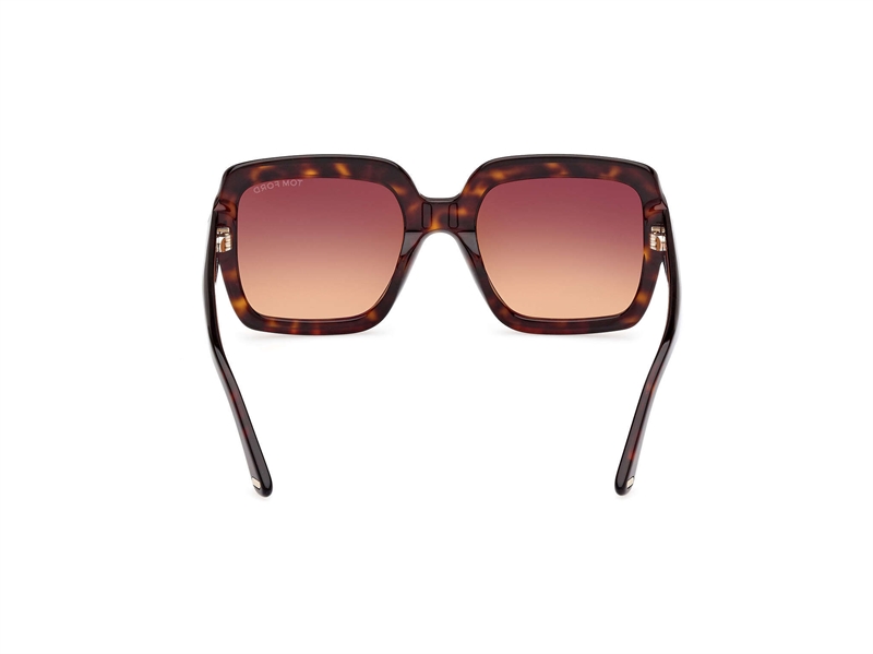 Tom Ford FT1082 Solbrille (Form: Firkantet - Farve: Havana)