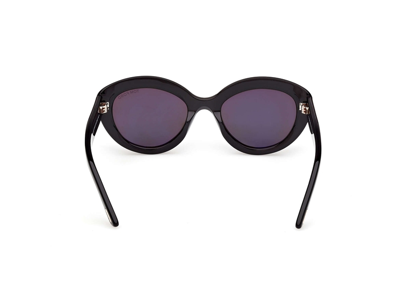 Tom Ford FT1316 Solbrille (Form: Cat Eye - Farve: Sort)