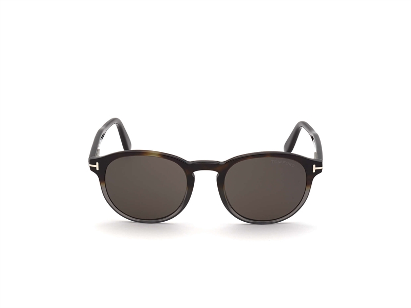 Tom Ford FT0834 Solbrille (Form: Rund - Farve: Havana)