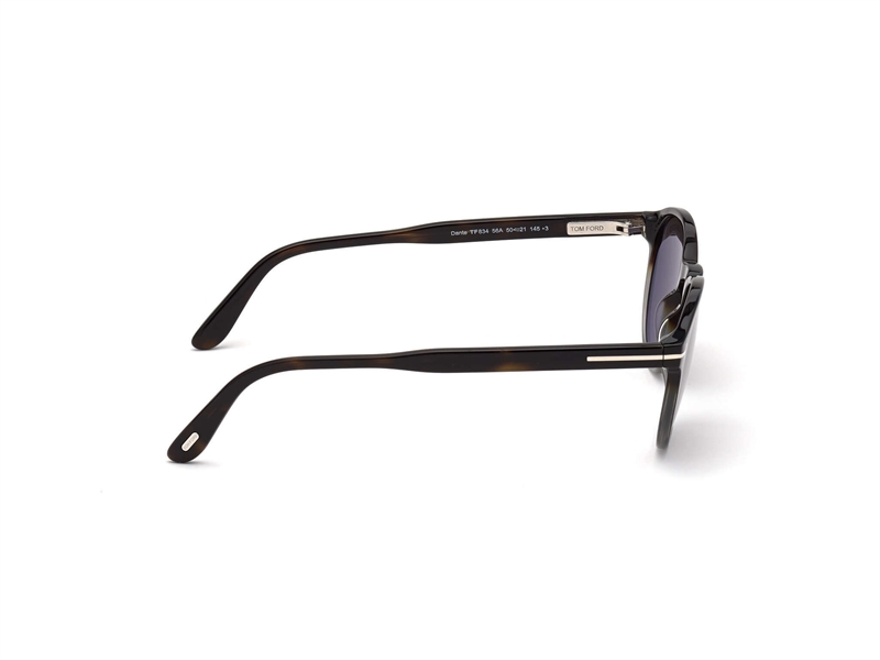Tom Ford FT0834 Solbrille (Form: Rund - Farve: Havana)