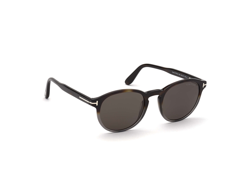 Tom Ford FT0834 Solbrille (Form: Rund - Farve: Havana)