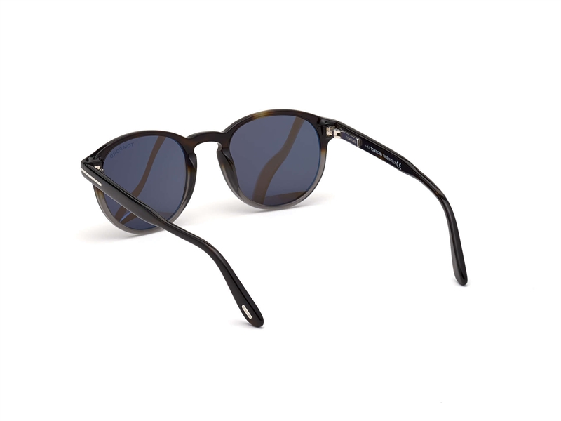 Tom Ford FT0834 Solbrille (Form: Rund - Farve: Havana)