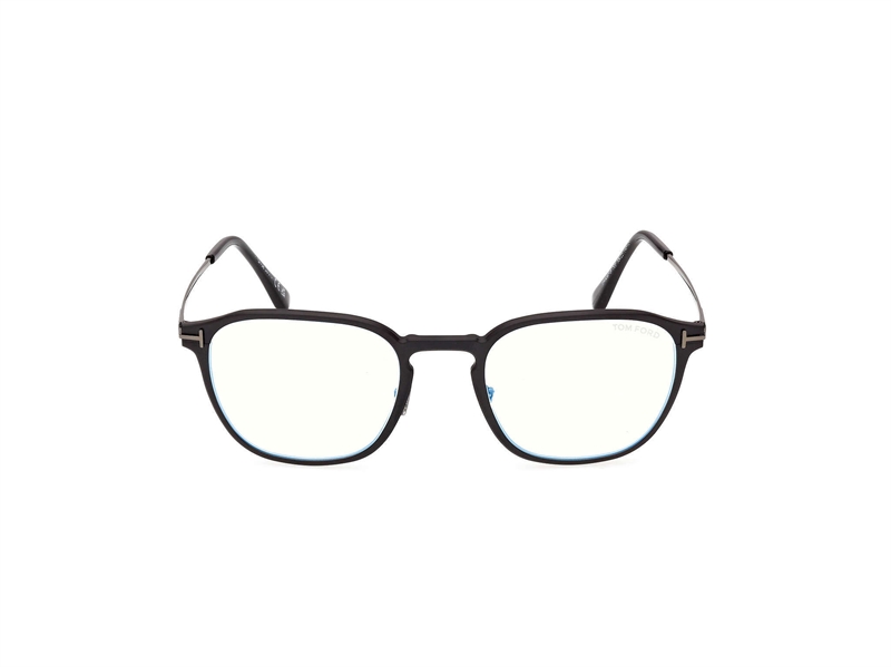 Tom Ford FT6087-B Brillestel (Form: Firkantet - Farve: Sort)