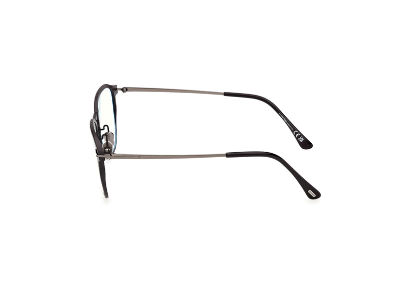 Tom Ford FT6087-B Brillestel (Form: Firkantet - Farve: Sort)
