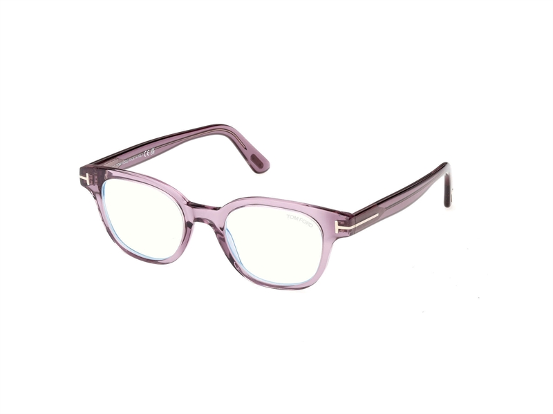 TOM FORD FT6130-B Brillestel (Form: Firkantet - Farve: Lilla)