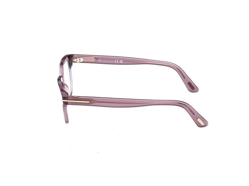 TOM FORD FT6130-B Brillestel (Form: Firkantet - Farve: Lilla)