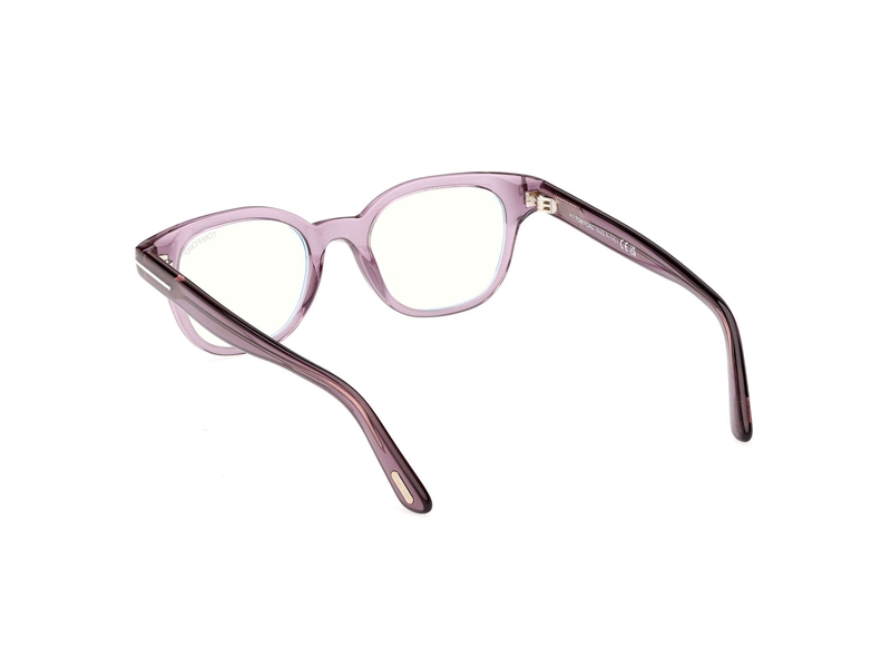 TOM FORD FT6130-B Brillestel (Form: Firkantet - Farve: Lilla)