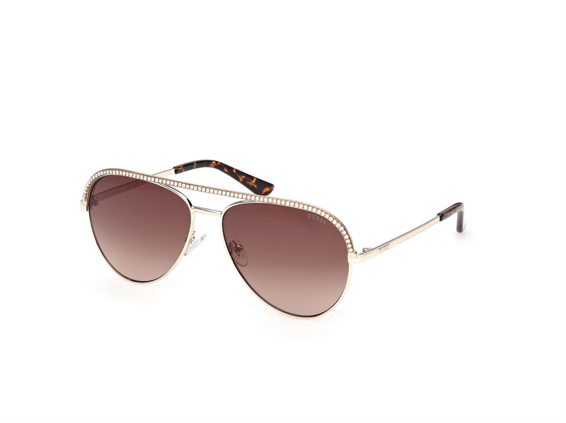 Guess GU00271 Solbrille (Form: Pilot - Farve: Guld)