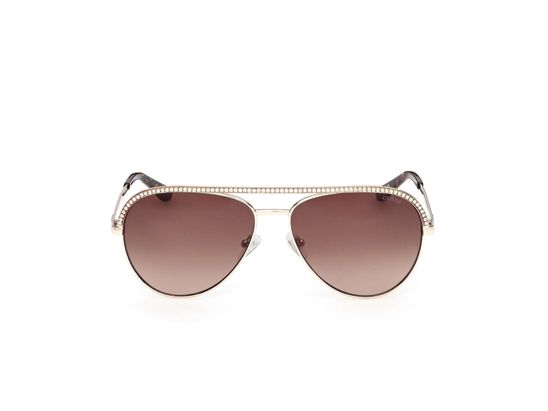 Guess GU00271 Solbrille (Form: Pilot - Farve: Guld)