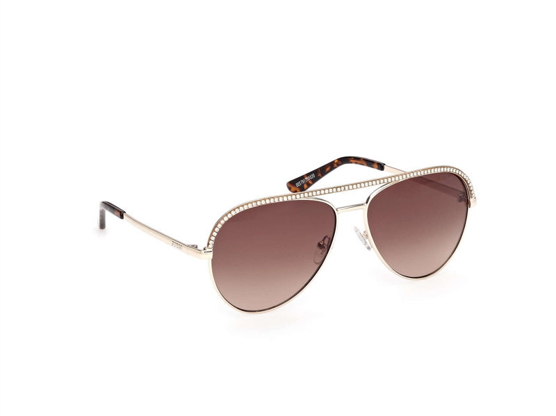 Guess GU00271 Solbrille (Form: Pilot - Farve: Guld)