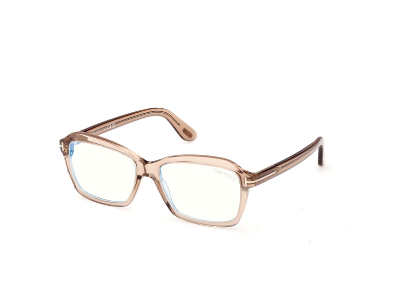TOM FORD FT6129-B Brillestel (Form: Firkantet - Farve: Brun)