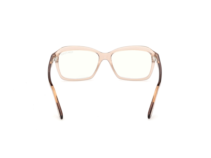 TOM FORD FT6129-B Brillestel (Form: Firkantet - Farve: Brun)