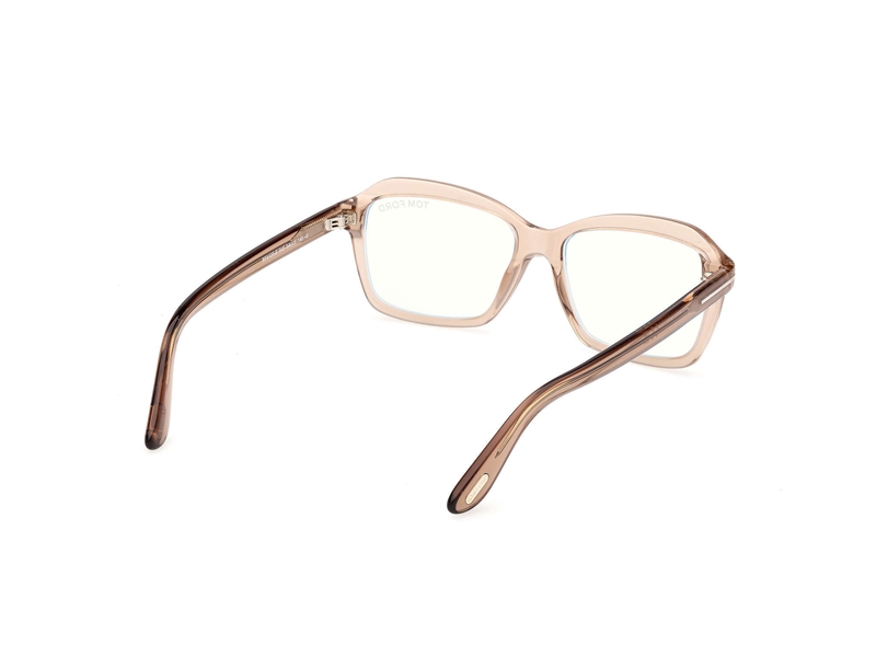 TOM FORD FT6129-B Brillestel (Form: Firkantet - Farve: Brun)