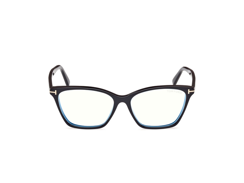 Tom Ford FT5949-B Brillestel (Form: Cat Eye - Farve: Sort)
