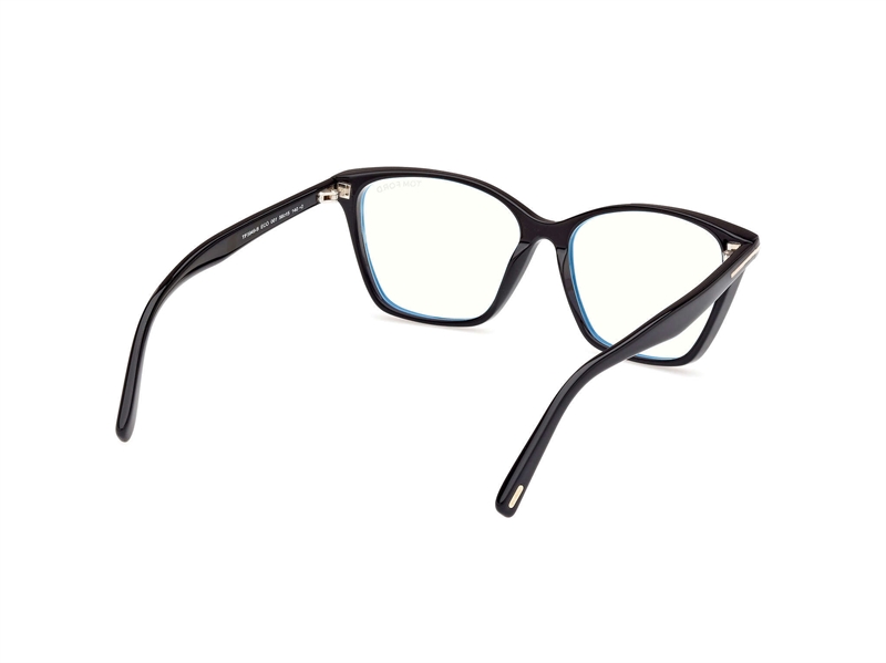 Tom Ford FT5949-B Brillestel (Form: Cat Eye - Farve: Sort)