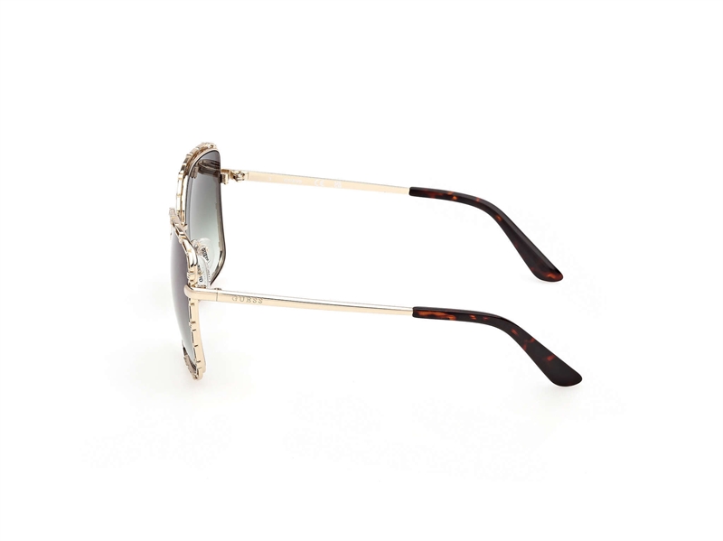 GUESS GU00296 Solbrille (Form: Firkantet - Farve: Guld)