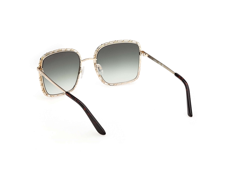GUESS GU00296 Solbrille (Form: Firkantet - Farve: Guld)