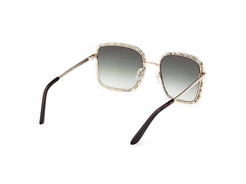 GUESS GU00296 Solbrille (Form: Firkantet - Farve: Guld)