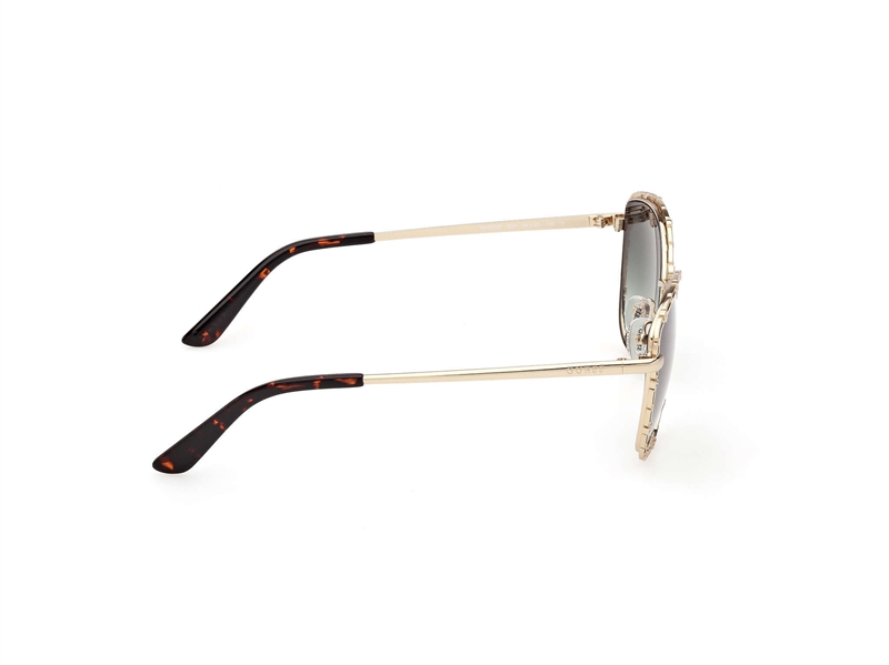 GUESS GU00297 Solbrille (Form: Rund - Farve: Guld)