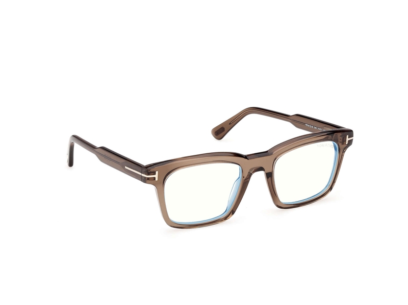 TOM FORD FT6122-B Brillestel (Form: Firkantet - Farve: Brun)