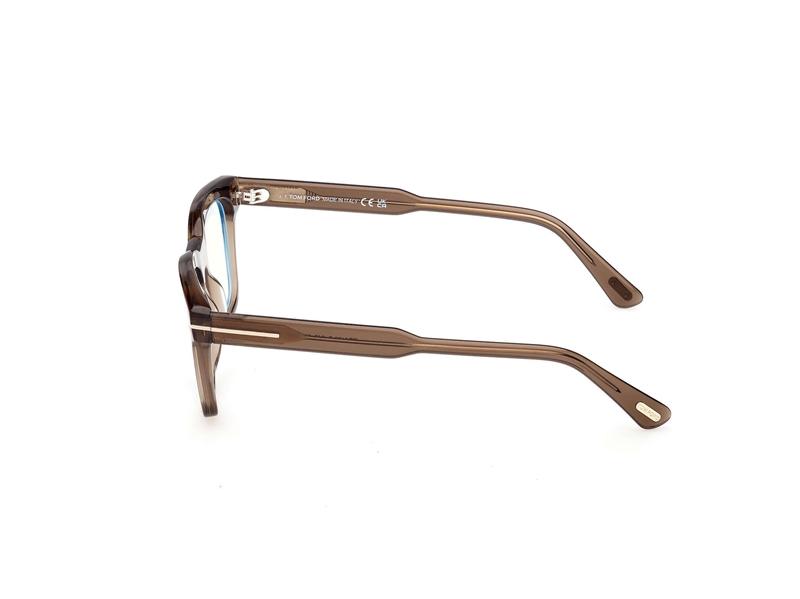 TOM FORD FT6122-B Brillestel (Form: Firkantet - Farve: Brun)