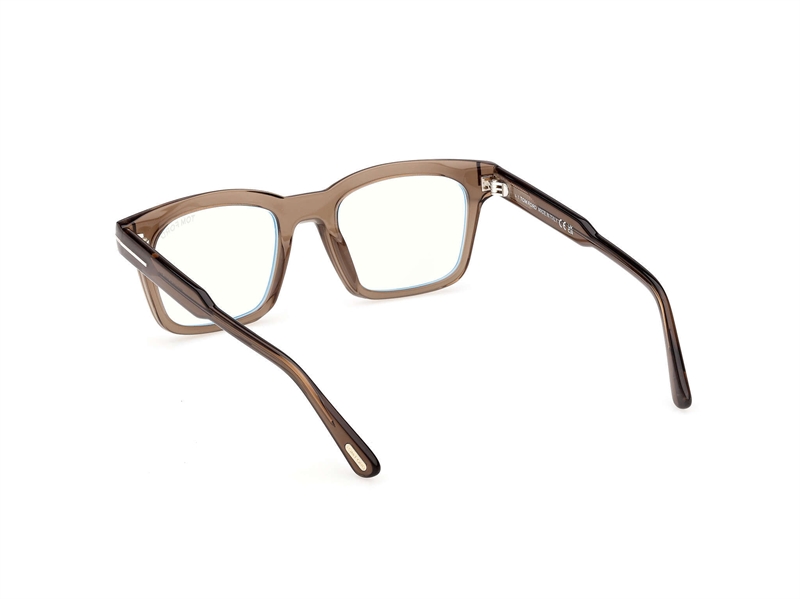 TOM FORD FT6122-B Brillestel (Form: Firkantet - Farve: Brun)