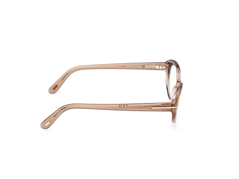 Tom Ford FT6092-B Brillestel (Form: Oval - Farve: Brun)