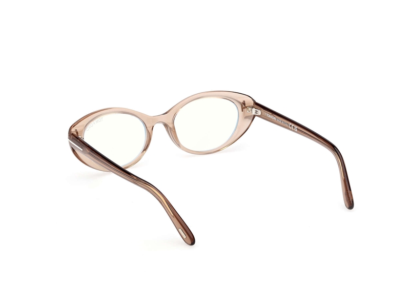 Tom Ford FT6092-B Brillestel (Form: Oval - Farve: Brun)