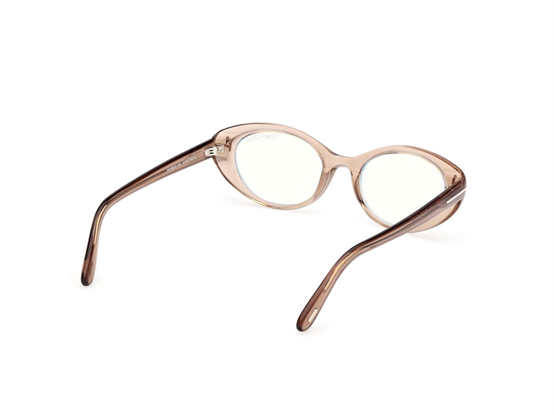Tom Ford FT6092-B Brillestel (Form: Oval - Farve: Brun)