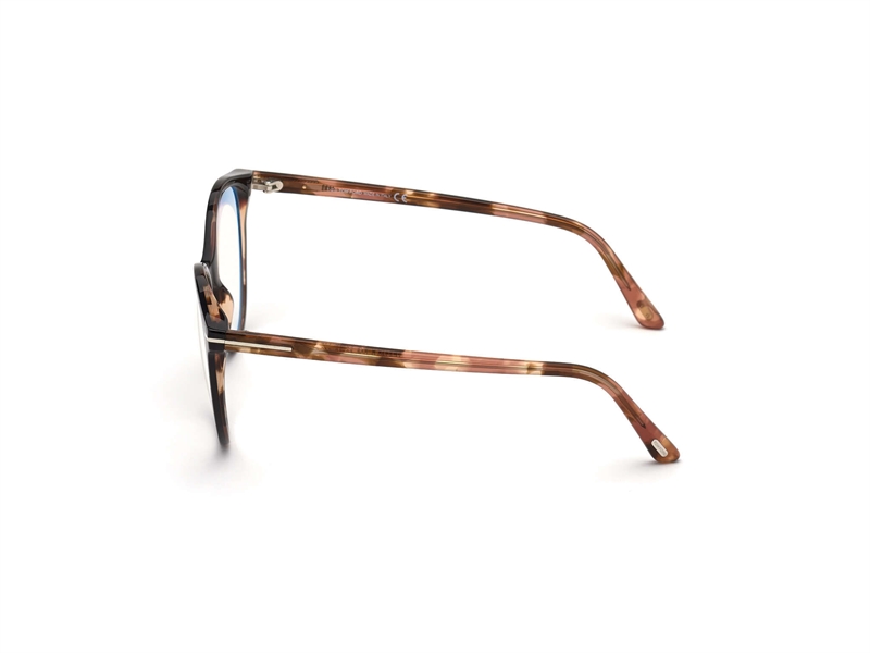 Tom Ford FT5742-B Brillestel (Form: Rund - Farve: Sort)