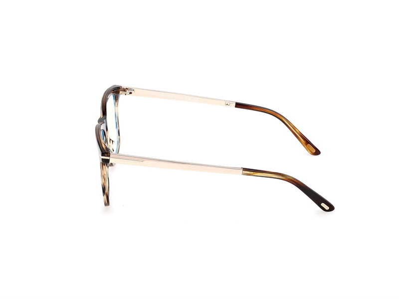 Tom Ford FT6038-B Brillestel (Form: Firkantet - Farve: Havana)