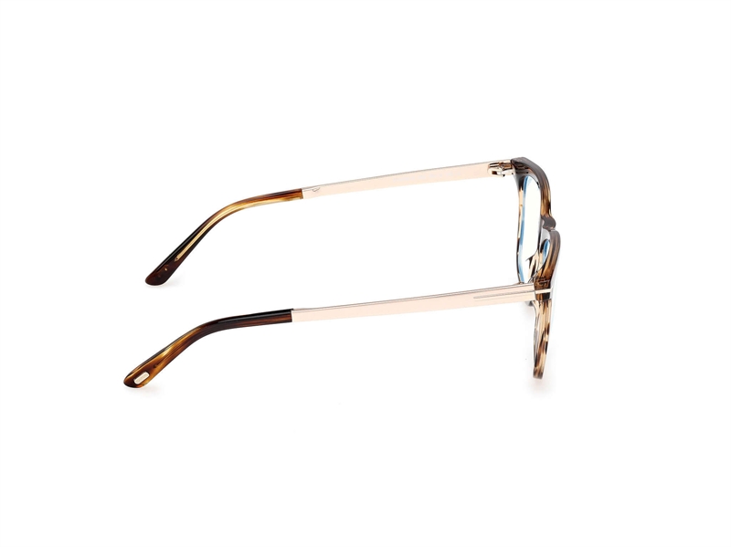 Tom Ford FT6038-B Brillestel (Form: Firkantet - Farve: Havana)