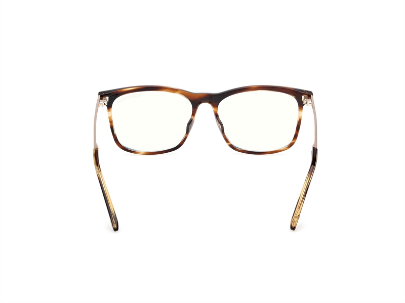 Tom Ford FT6038-B Brillestel (Form: Firkantet - Farve: Havana)