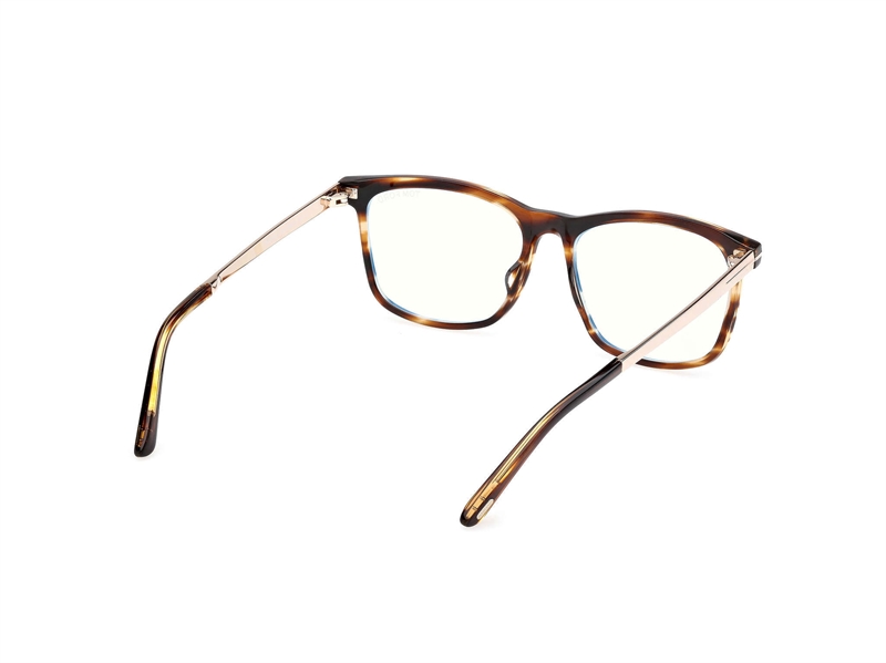 Tom Ford FT6038-B Brillestel (Form: Firkantet - Farve: Havana)