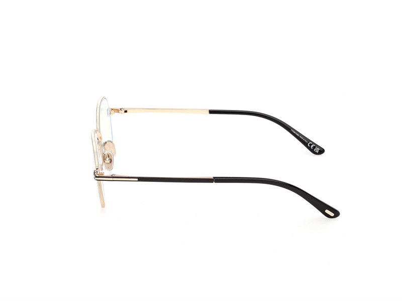 TOM FORD FT6127-B Brillestel (Form: Rund - Farve: Pink)