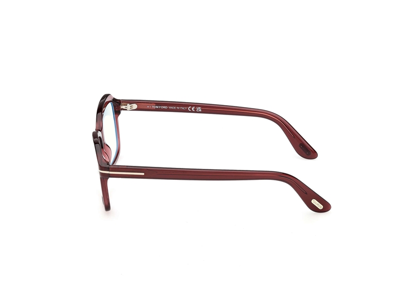 TOM FORD FT6129-B Brillestel (Form: Firkantet - Farve: Rød)