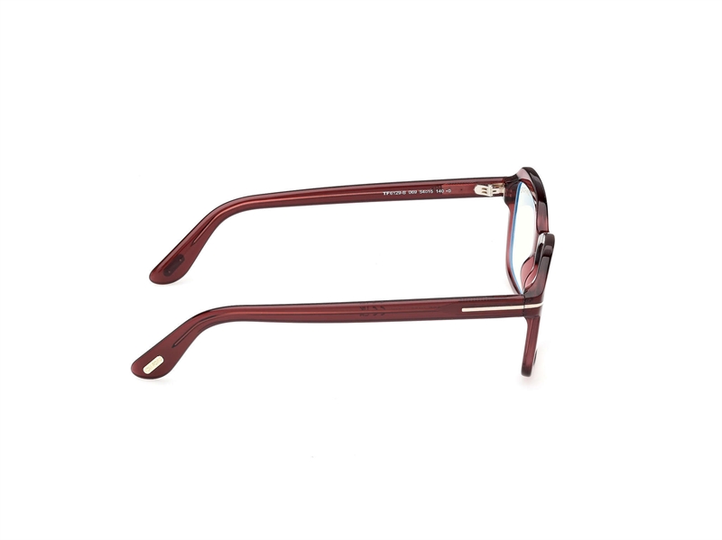 TOM FORD FT6129-B Brillestel (Form: Firkantet - Farve: Rød)